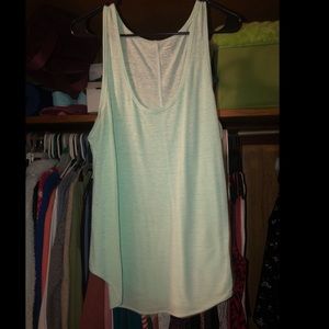 Mint green tank top